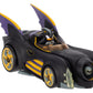 DC x Sonic - The Hedgehog Figura con Vehículo Shadow Batman & Batmobile 6 cm