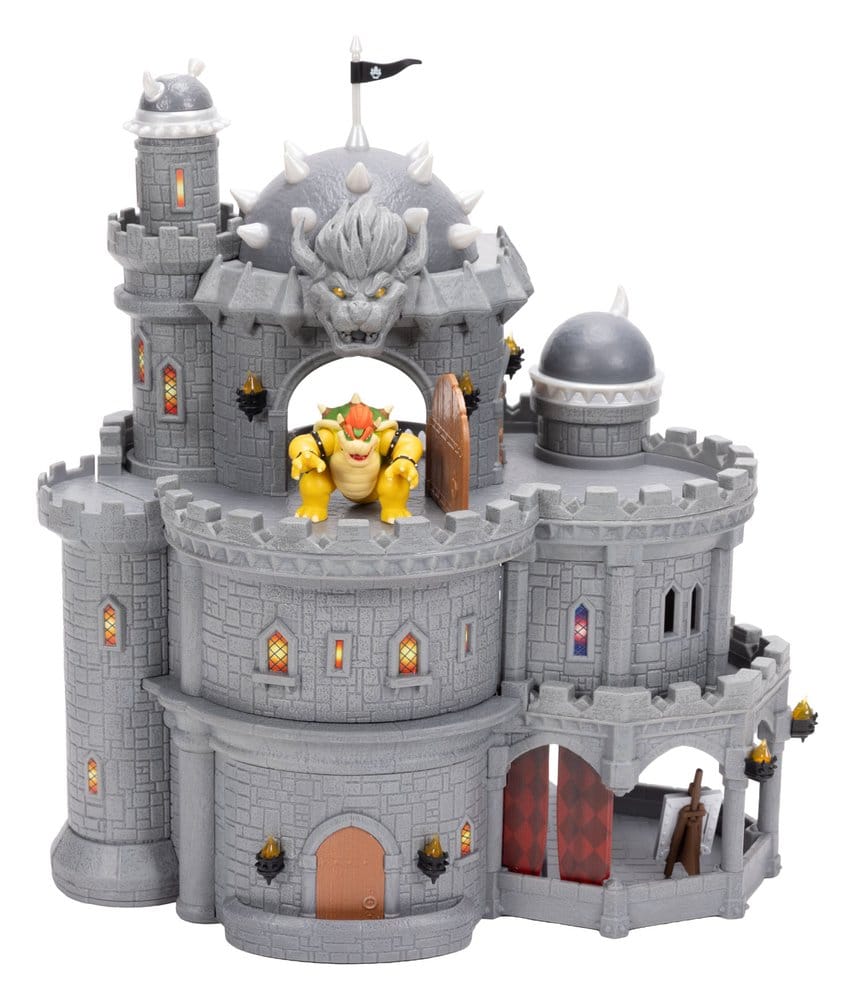 Super Mario Galaxy: la película Playset Deluxe con 1 Minifigura Castillo de Bowser