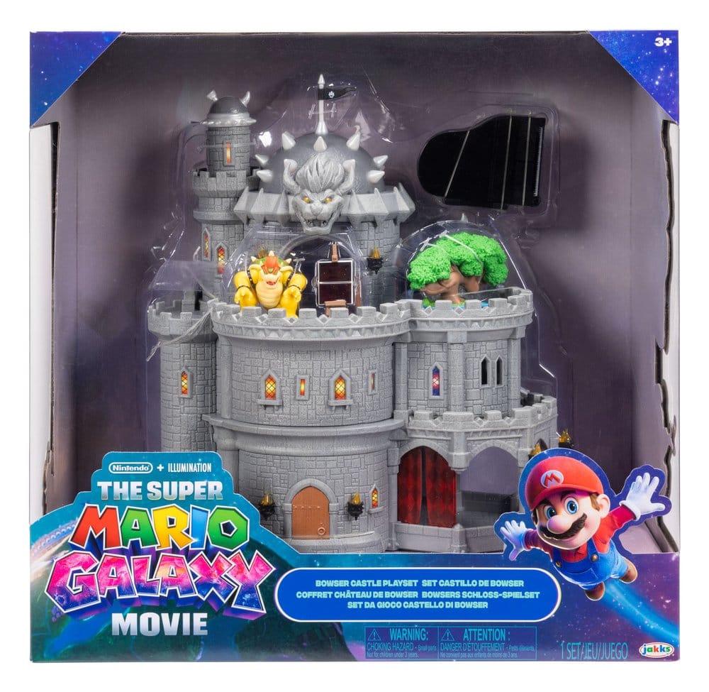 Super Mario Galaxy: la película Playset Deluxe con 1 Minifigura Castillo de Bowser