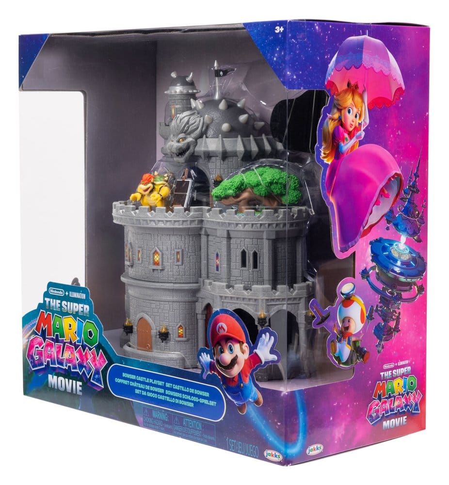 Super Mario Galaxy: la película Playset Deluxe con 1 Minifigura Castillo de Bowser