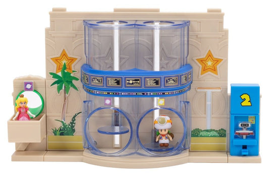 Super Mario Galaxy: la película Diorama con 2 Minifiguras Galaxia Puerta Celestia