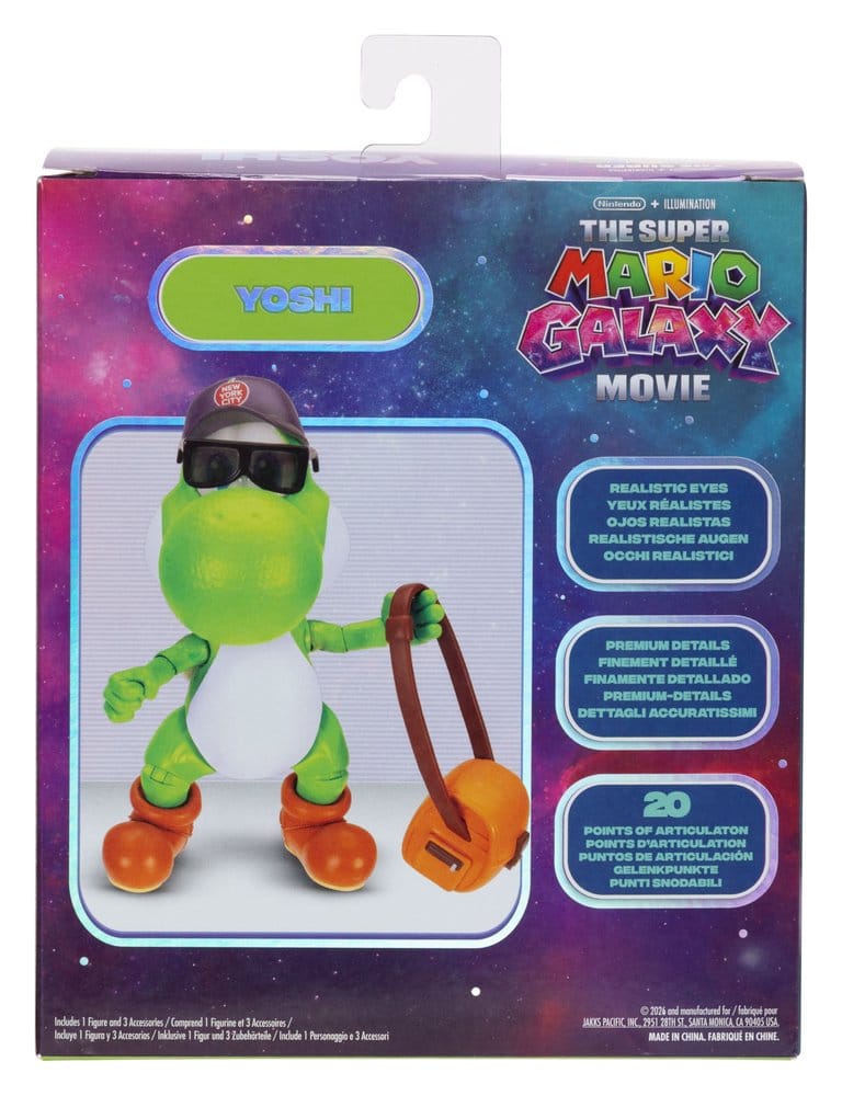 Super Mario Galaxy: la película Figura Yoshi 13 cm