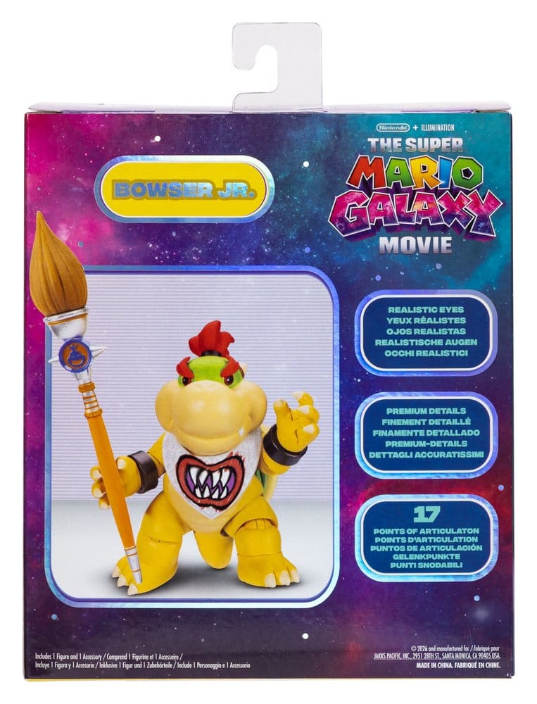 Super Mario Galaxy: la película Figura Bowser Jr. 13 cm