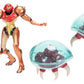 World of Nintendo Pack de 3 Figuras Metroid Samus Bounty Hunter 6 cm