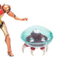 World of Nintendo Pack de 3 Figuras Metroid Samus Bounty Hunter 6 cm