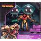 World of Nintendo Pack de 3 Figuras Metroid Samus Bounty Hunter 6 cm