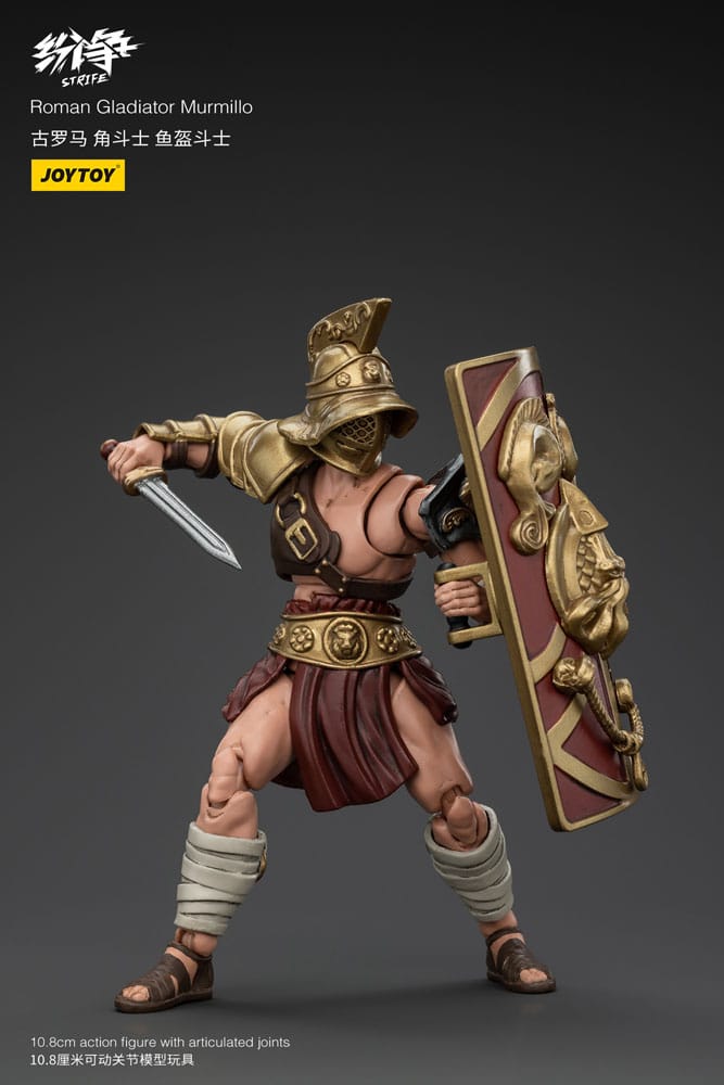 Strife Figura 1/18 Roman Gladiator Murmillo 11 cm