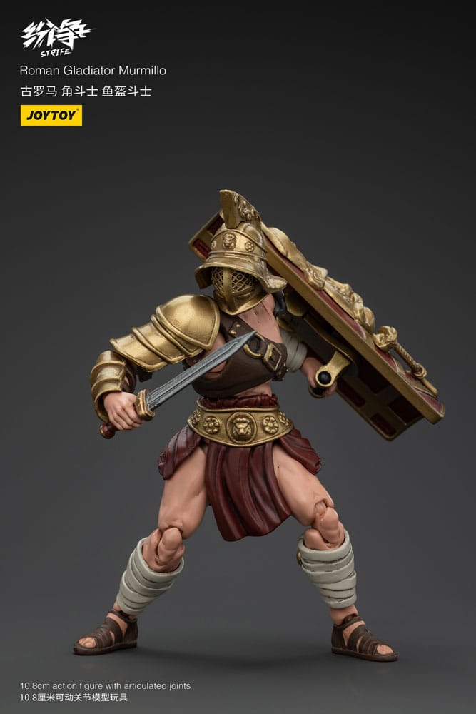 Strife Figura 1/18 Roman Gladiator Murmillo 11 cm