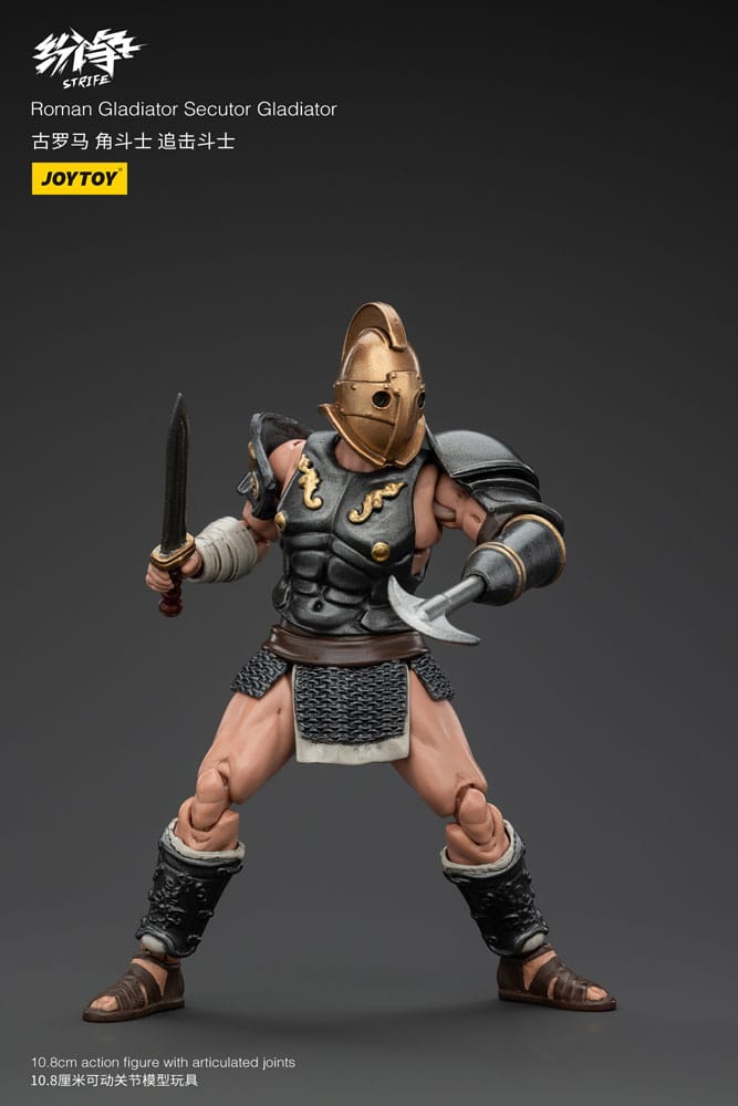 Strife Figura 1/18 Roman Gladiator Secutor Gladiator 11 cm - Z POP Toys
