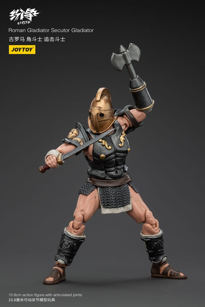 Strife Figura 1/18 Roman Gladiator Secutor Gladiator 11 cm - Z POP Toys