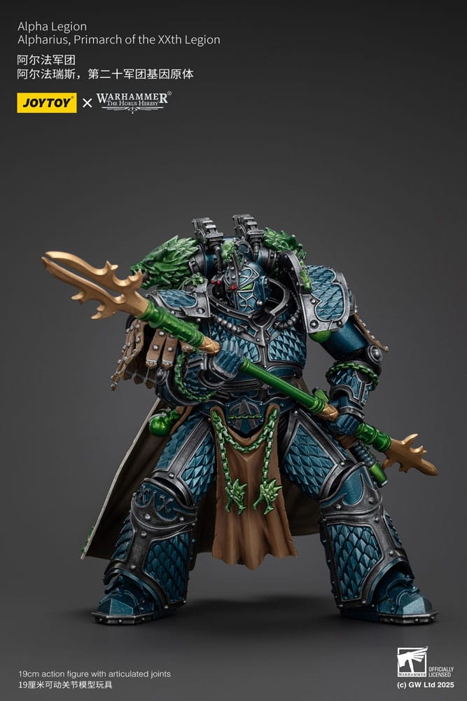 Warhammer The Horus Heresy Figura Alpha Legion Alpharius, Primarch of the XXth Legion 25 cm