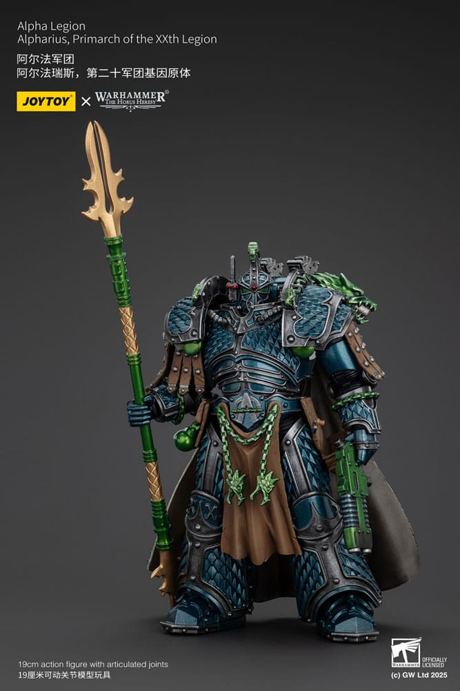Warhammer The Horus Heresy Figura Alpha Legion Alpharius, Primarch of the XXth Legion 25 cm