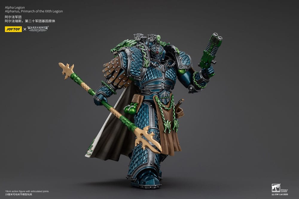 Warhammer The Horus Heresy Figura Alpha Legion Alpharius, Primarch of the XXth Legion 25 cm