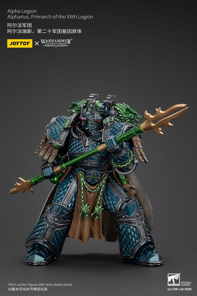 Warhammer The Horus Heresy Figura Alpha Legion Alpharius, Primarch of the XXth Legion 25 cm