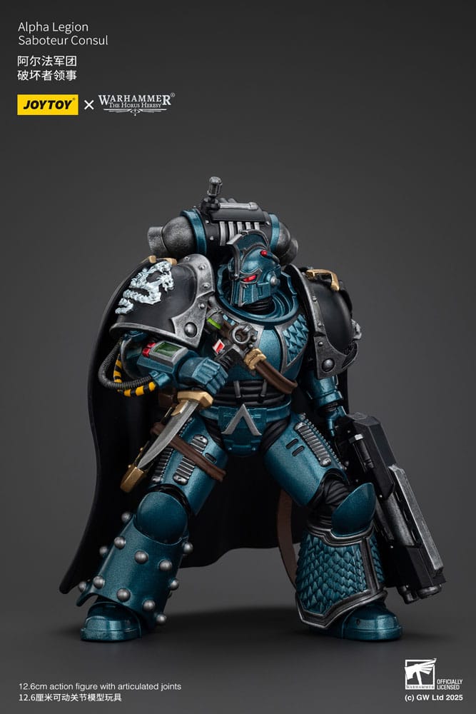 Warhammer The Horus Heresy Figura Alpha Legion Saboteur Consul 20 cm