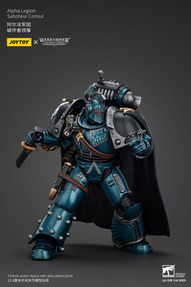 Warhammer The Horus Heresy Figura Alpha Legion Saboteur Consul 20 cm
