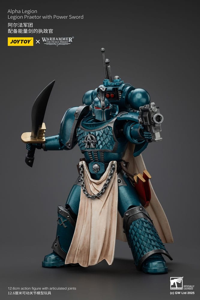 Warhammer The Horus Heresy Figura Alpha Legion Praetor with Power Sword 20 cm