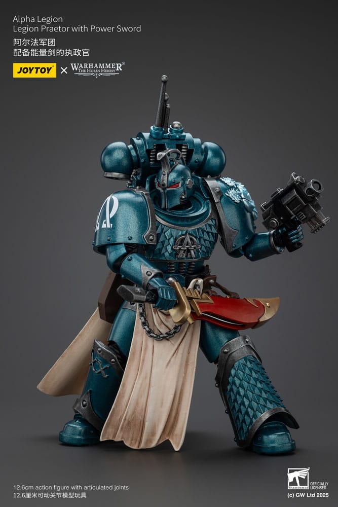 Warhammer The Horus Heresy Figura Alpha Legion Praetor with Power Sword 20 cm