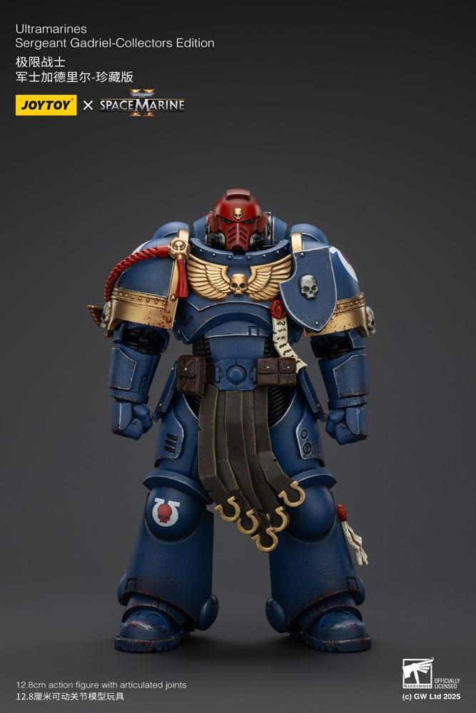 Warhammer 40,000: Space Marine 2 Figura Ultramarines Sergeant Gadriel Collectors Edition 13 cm