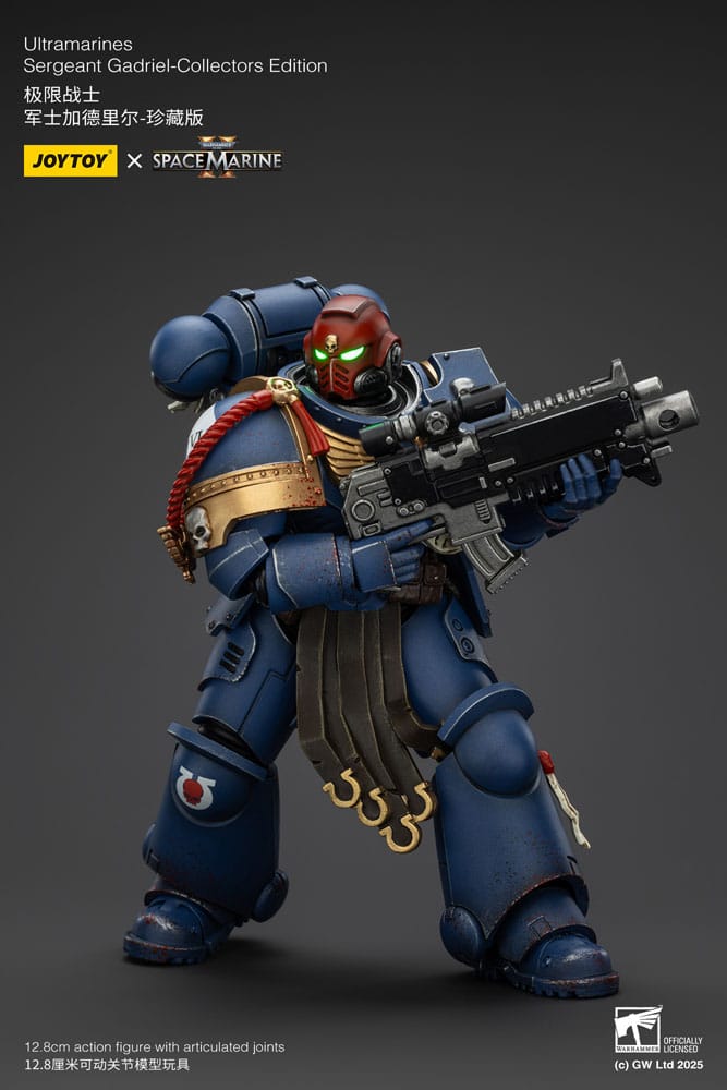 Warhammer 40,000: Space Marine 2 Figura Ultramarines Sergeant Gadriel Collectors Edition 13 cm