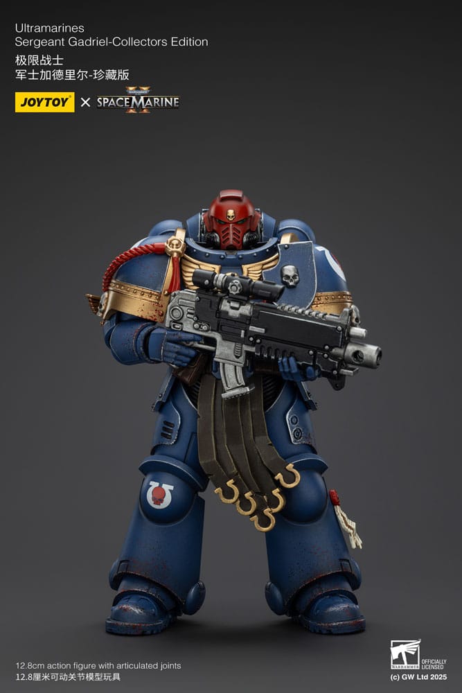 Warhammer 40,000: Space Marine 2 Figura Ultramarines Sergeant Gadriel Collectors Edition 13 cm