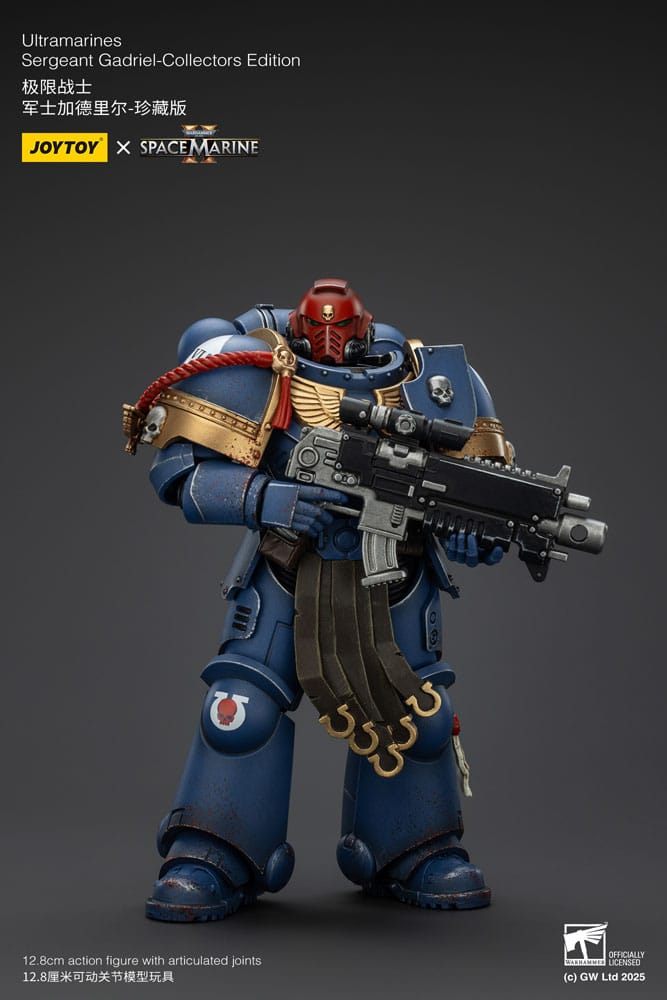 Warhammer 40,000: Space Marine 2 Figura Ultramarines Sergeant Gadriel Collectors Edition 13 cm
