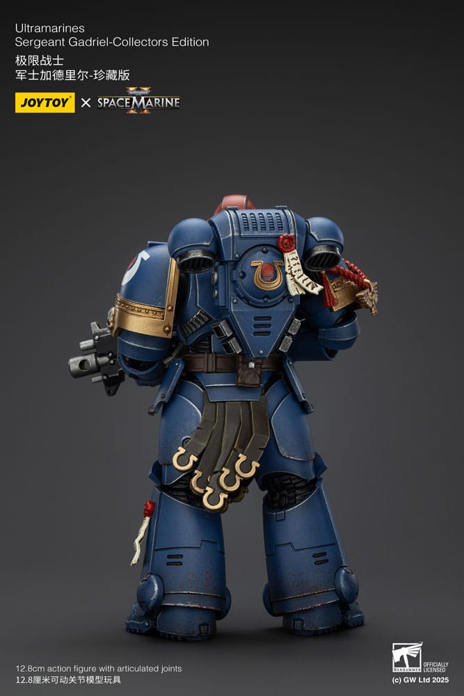 Warhammer 40,000: Space Marine 2 Figura Ultramarines Sergeant Gadriel Collectors Edition 13 cm