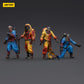 Zombie Pack de 4 Figuras Dark Source Biochemical Lab Team 8 cm