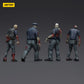 Zombie Pack de 4 Figuras Dark Source Police (Male) 8 cm