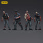 Zombie Pack de 4 Figuras Dark Source Police (Male) 8 cm