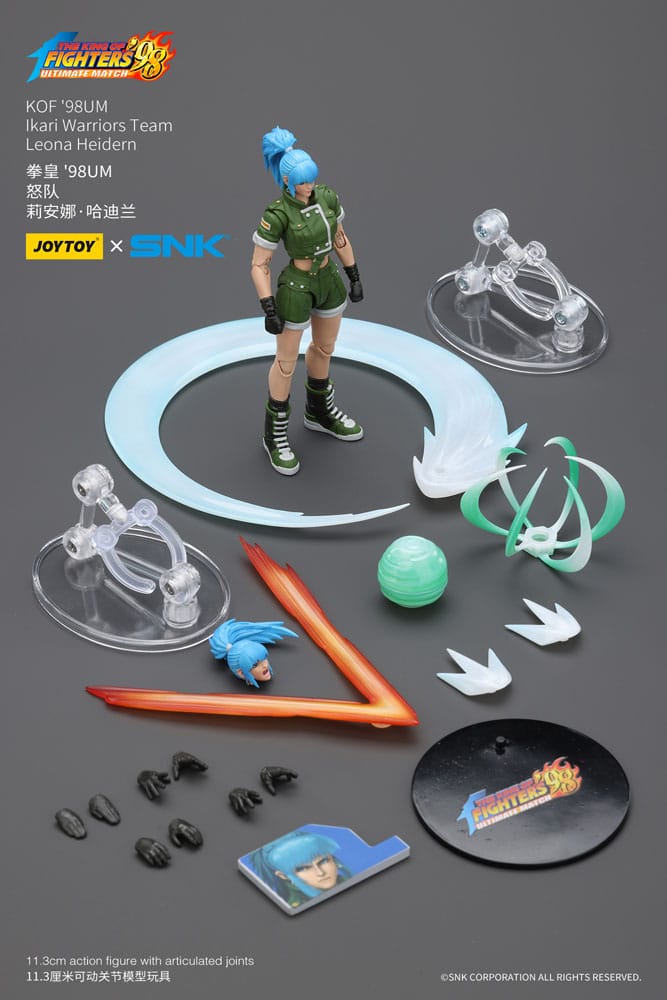 The King Of Fighters '98 Figura Hero Team Leona Heidern 11 cm - Z POP Toys