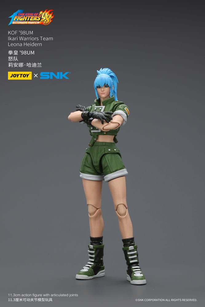 The King Of Fighters '98 Figura Hero Team Leona Heidern 11 cm - Z POP Toys