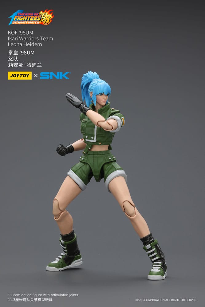 The King Of Fighters '98 Figura Hero Team Leona Heidern 11 cm - Z POP Toys