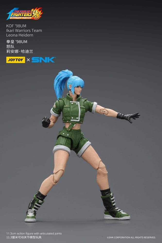 The King Of Fighters '98 Figura Hero Team Leona Heidern 11 cm - Z POP Toys