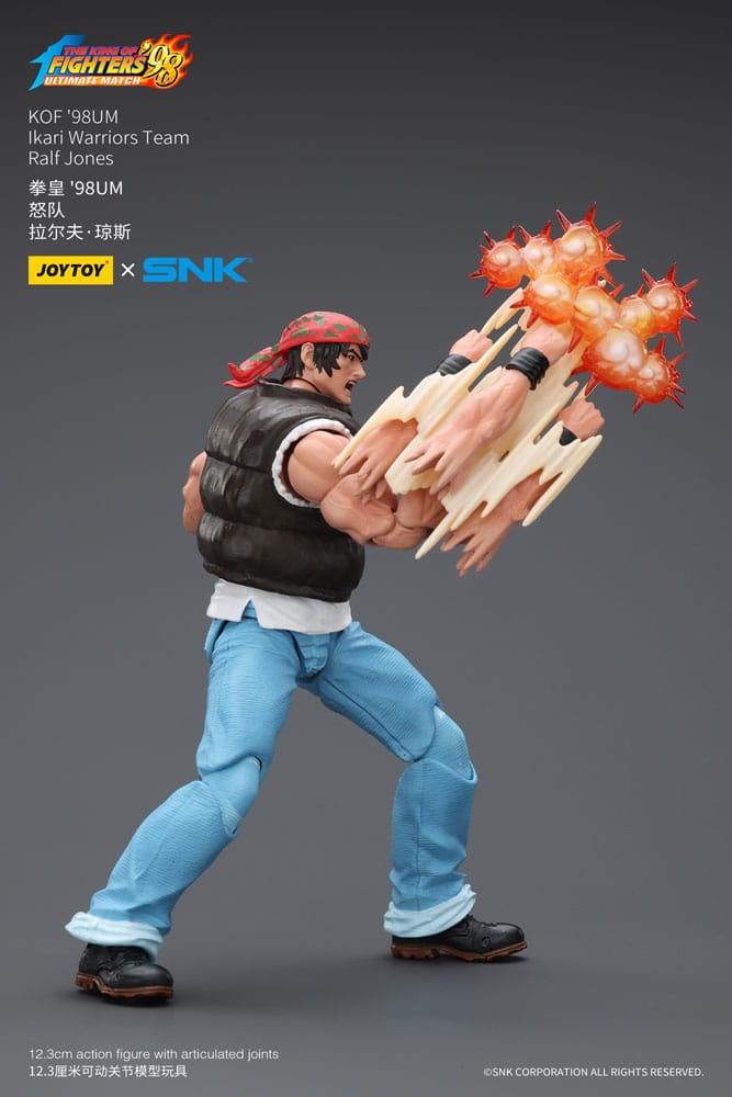 The King Of Fighters '98 Figura Hero Team Ralf Jones 12 cm - Z POP Toys