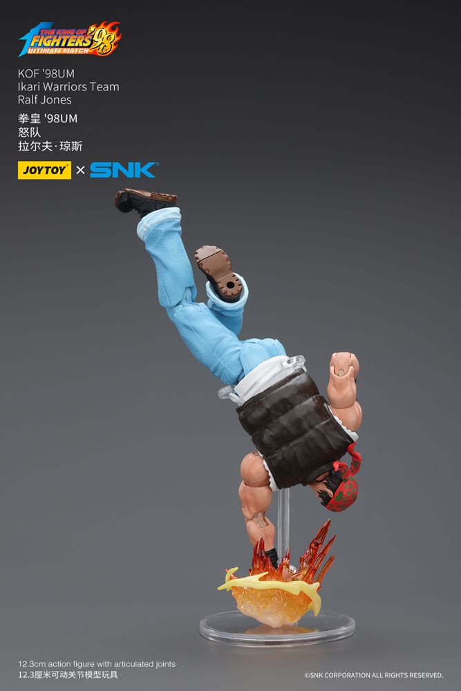 The King Of Fighters '98 Figura Hero Team Ralf Jones 12 cm - Z POP Toys