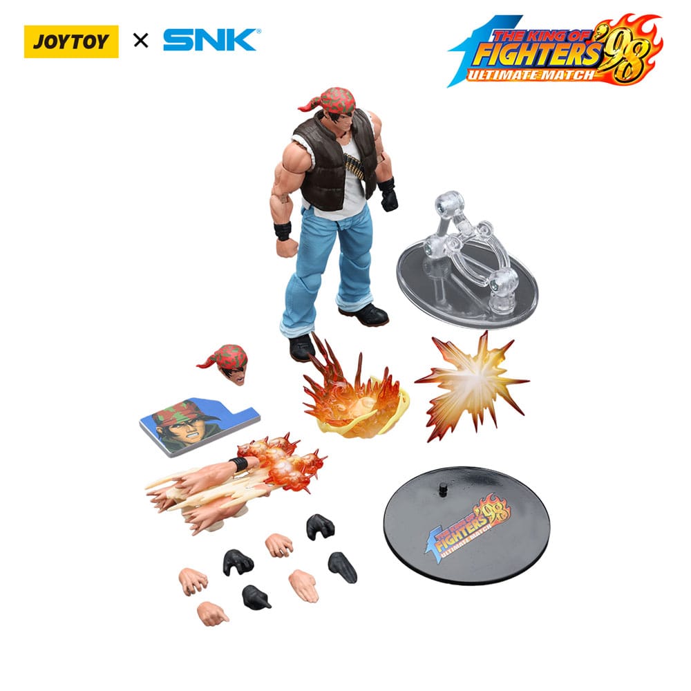 The King Of Fighters '98 Figura Hero Team Ralf Jones 12 cm - Z POP Toys