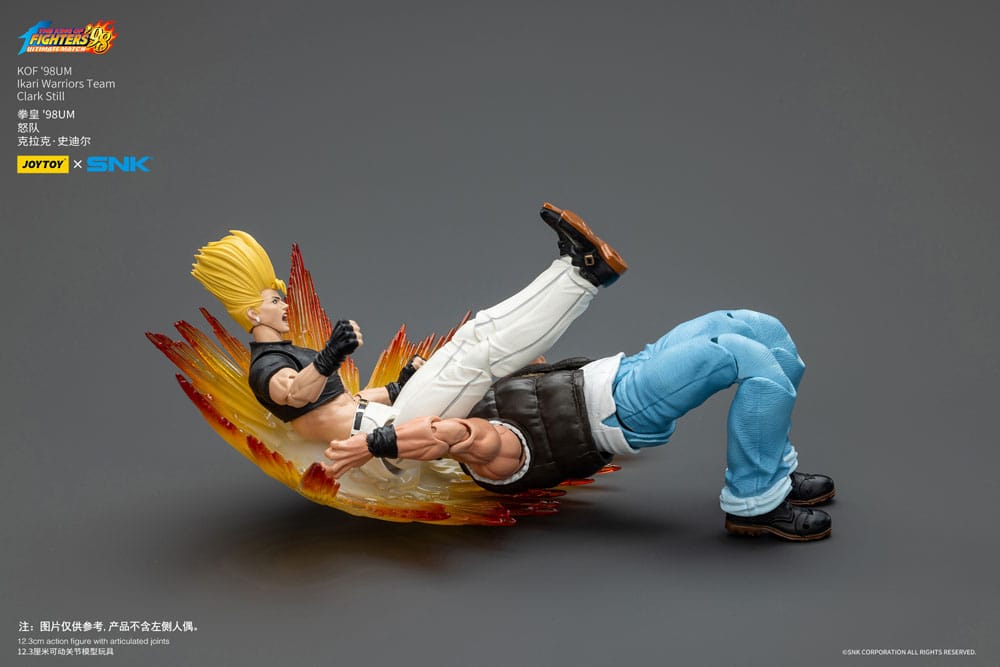 The King Of Fighters '98 Figura Hero Team Clark Still 12 cm - Z POP Toys