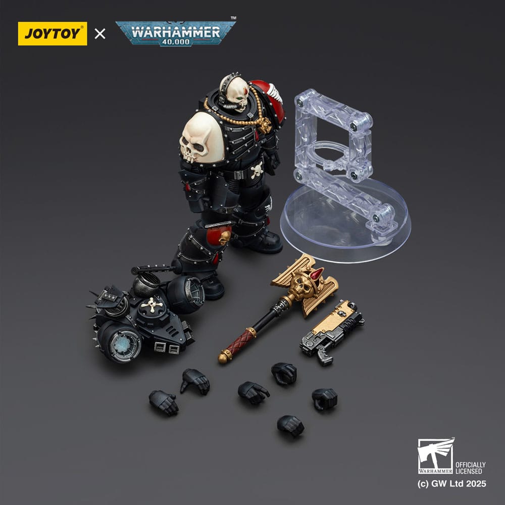 Warhammer 40,000: Combat Patrol Blood Angels Figura Lemartes With Jump Pack Blood Crozius and Absolver Bolt Pistol 12 cm - Z POP Toys