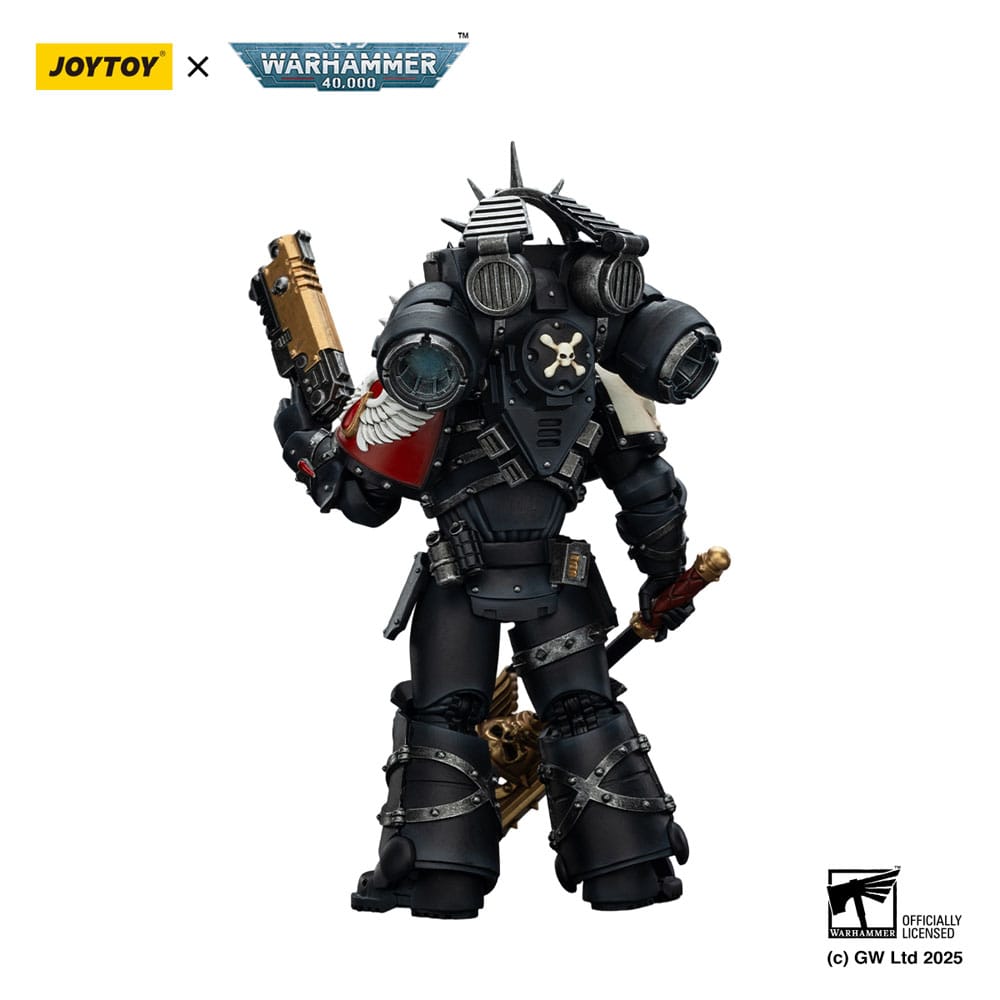 Warhammer 40,000: Combat Patrol Blood Angels Figura Lemartes With Jump Pack Blood Crozius and Absolver Bolt Pistol 12 cm - Z POP Toys