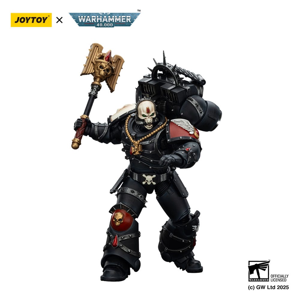 Warhammer 40,000: Combat Patrol Blood Angels Figura Lemartes With Jump Pack Blood Crozius and Absolver Bolt Pistol 12 cm - Z POP Toys