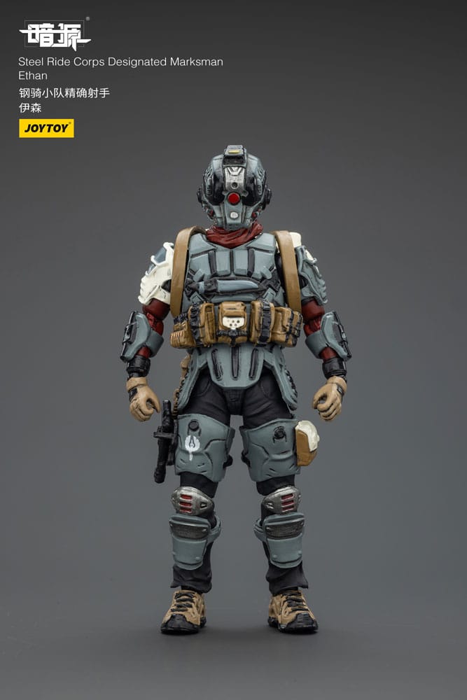 Steel Ride Corps Dark Source Figura Designated Marksman Ethan 7 cm - Z POP Toys