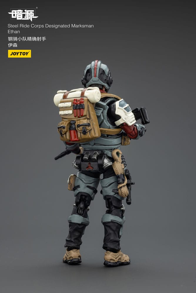 Steel Ride Corps Dark Source Figura Designated Marksman Ethan 7 cm - Z POP Toys