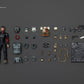 Steel Ride Corps Dark Source Figura Designated Marksman Ethan 7 cm - Z POP Toys