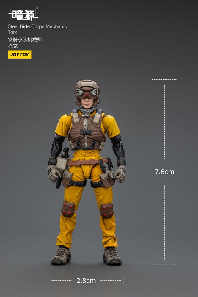Steel Ride Corps Dark Source Figura Mechanic Tork 7 cm - Z POP Toys