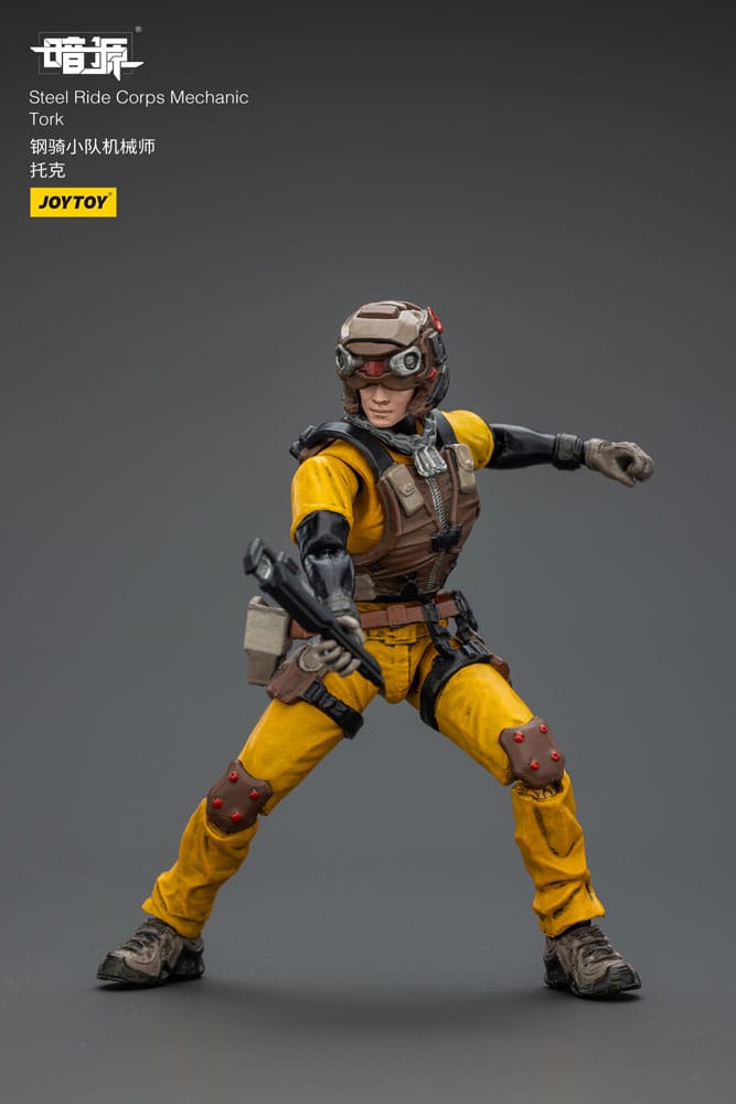Steel Ride Corps Dark Source Figura Mechanic Tork 7 cm - Z POP Toys