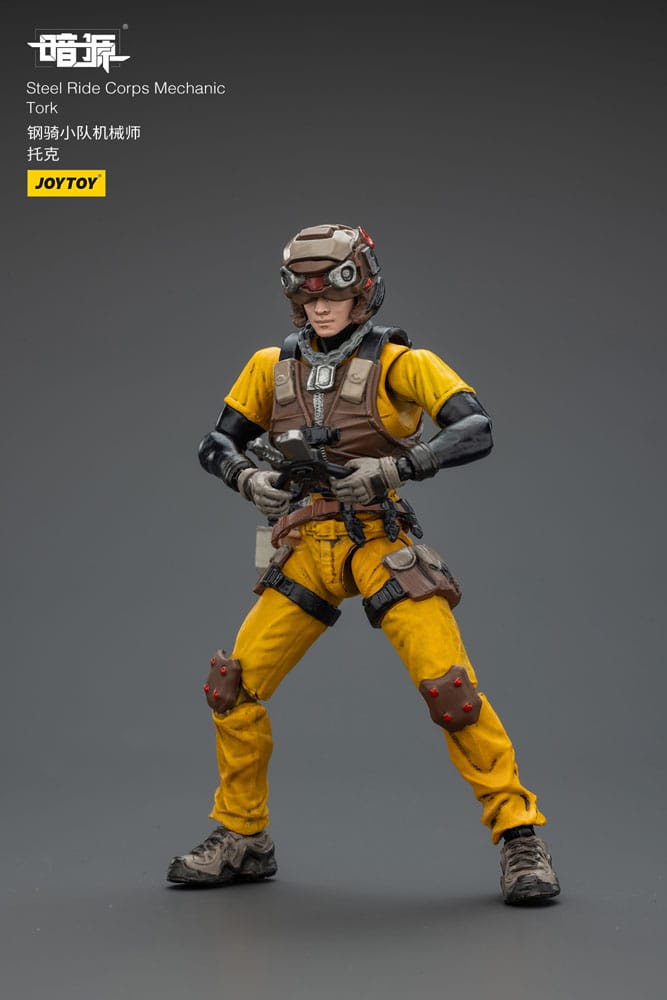Steel Ride Corps Dark Source Figura Mechanic Tork 7 cm - Z POP Toys