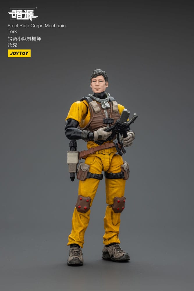 Steel Ride Corps Dark Source Figura Mechanic Tork 7 cm - Z POP Toys
