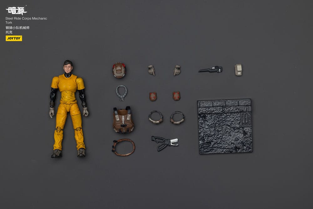 Steel Ride Corps Dark Source Figura Mechanic Tork 7 cm - Z POP Toys