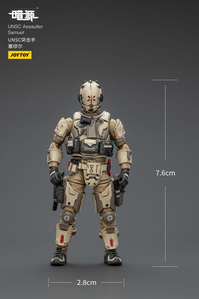 UNSC Dark Source Figura Assaulter Samuel 7 cm - Z POP Toys